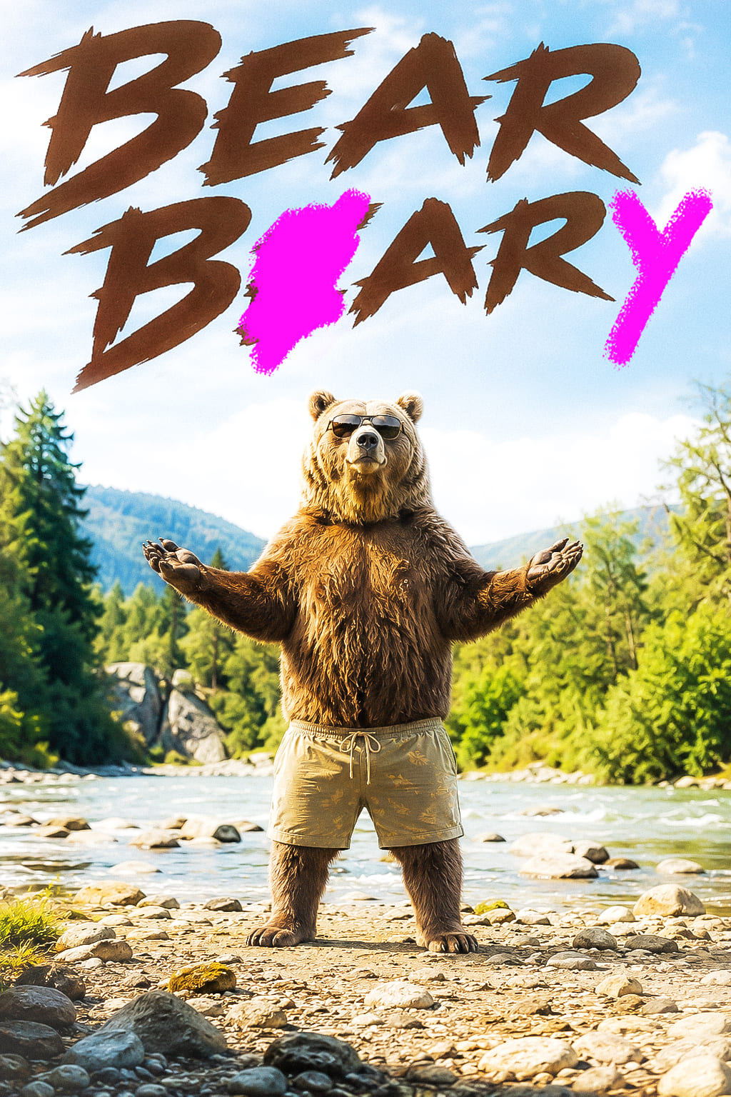 Film poster design for Bear Bary