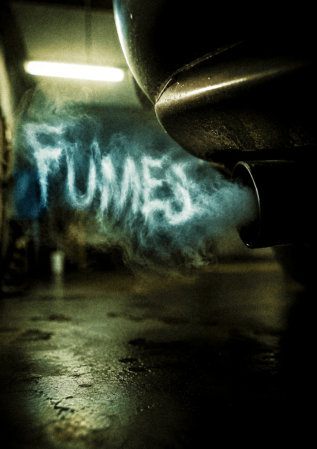 Film poster design for Fumes