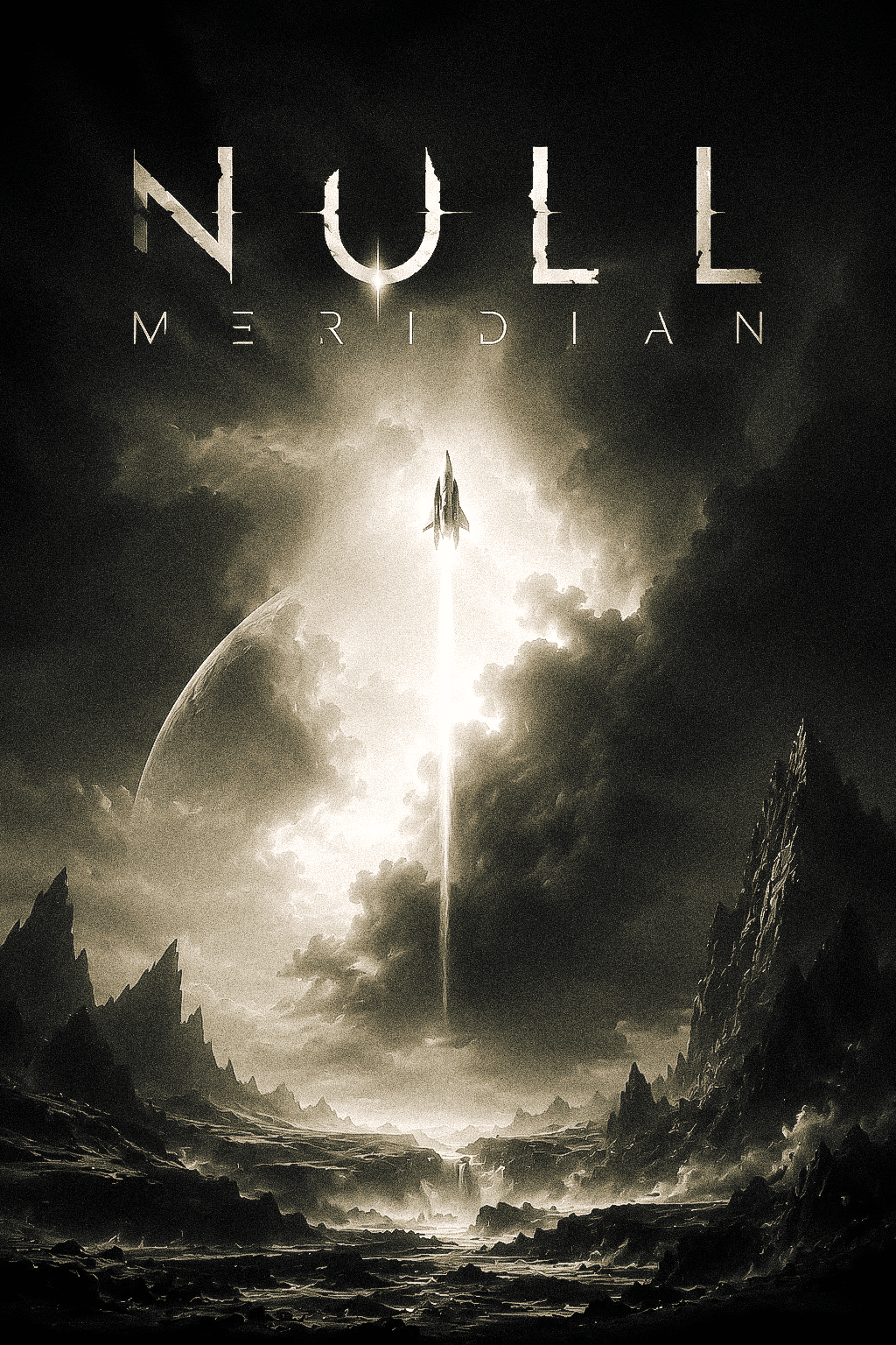 Film poster design for Null Meridian