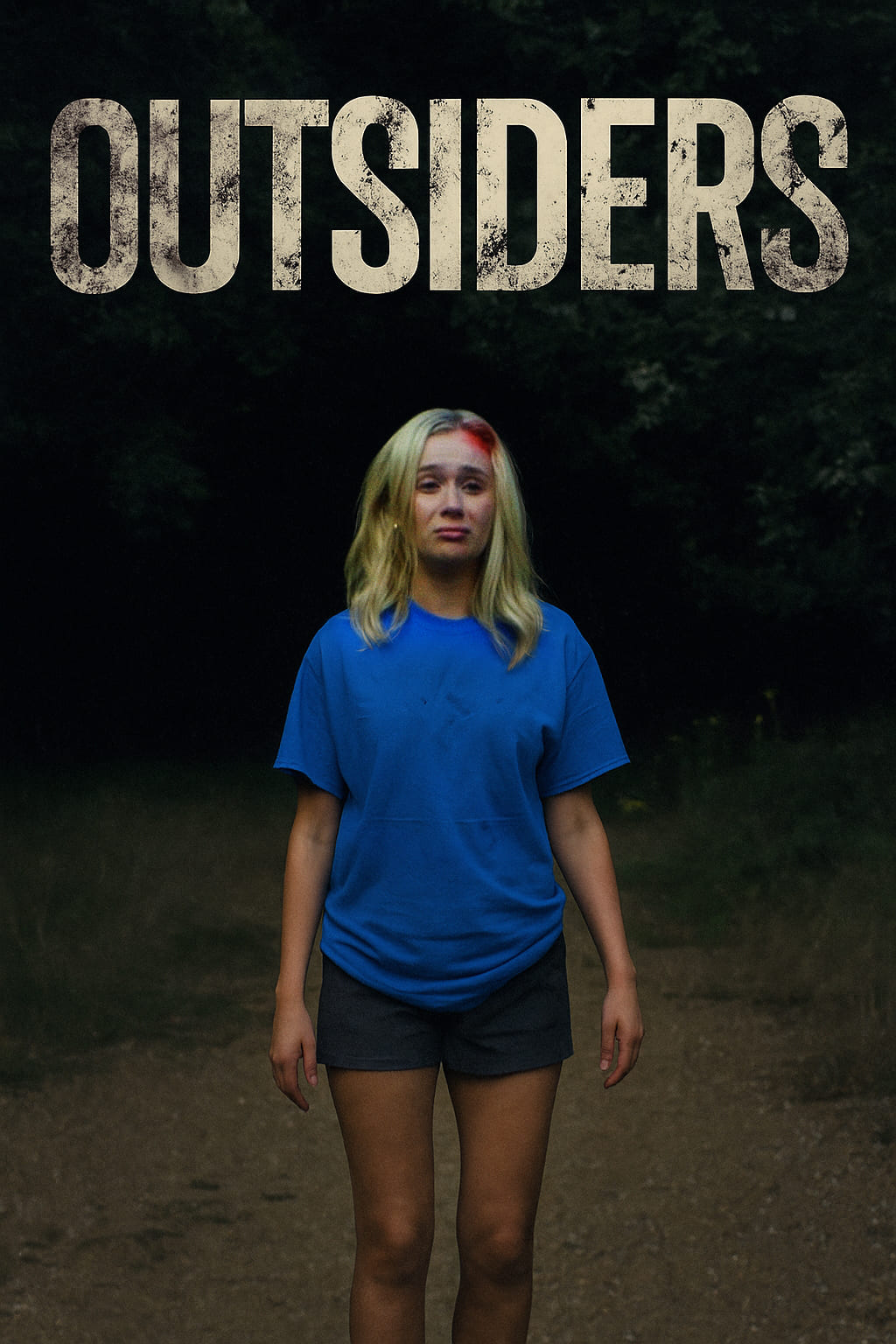 Ensemble independent film poster design for Outsiders