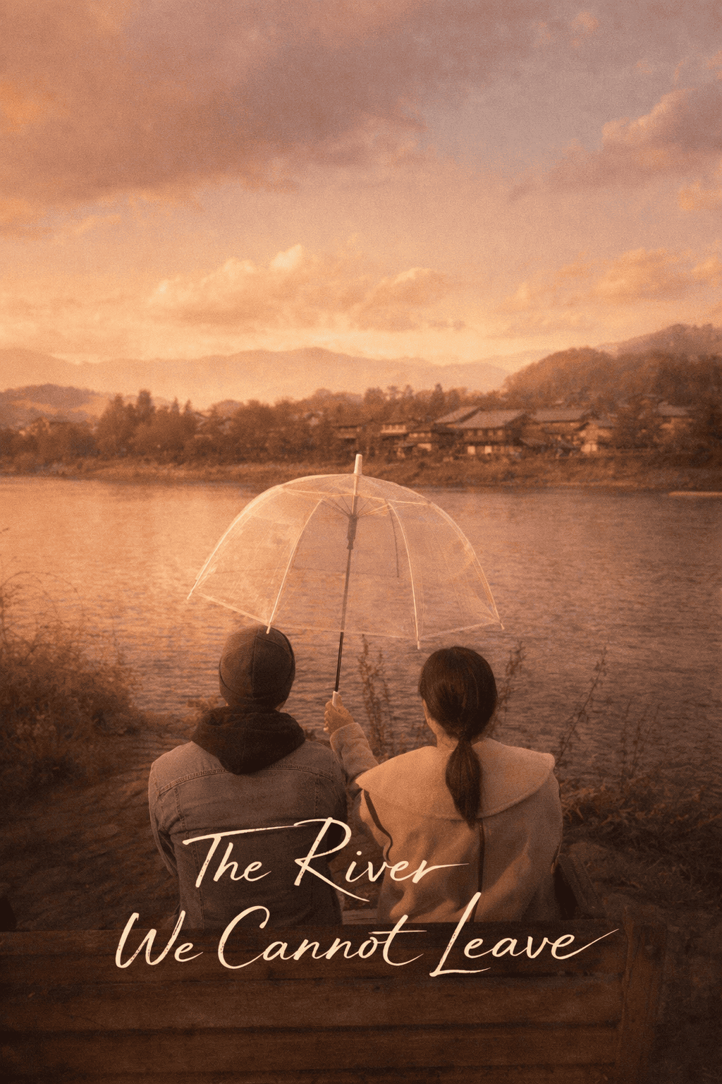 Independent drama film poster design for The River We Cannot Leave